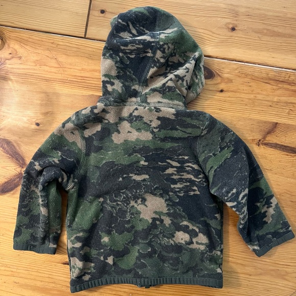 North Face fleece zip up hood jacket - Picture 3 of 3